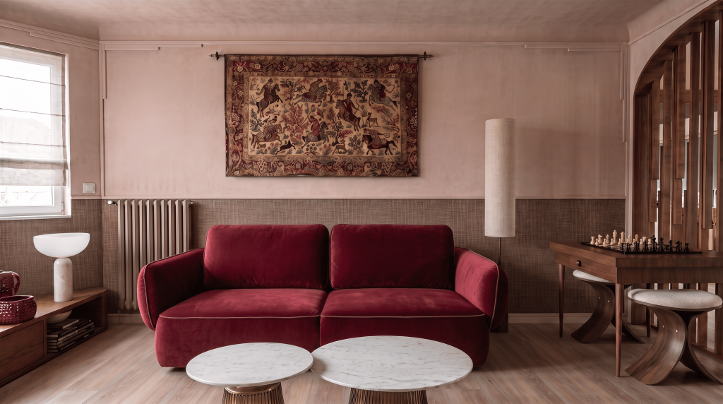 salon art deco classe et haut de gamme